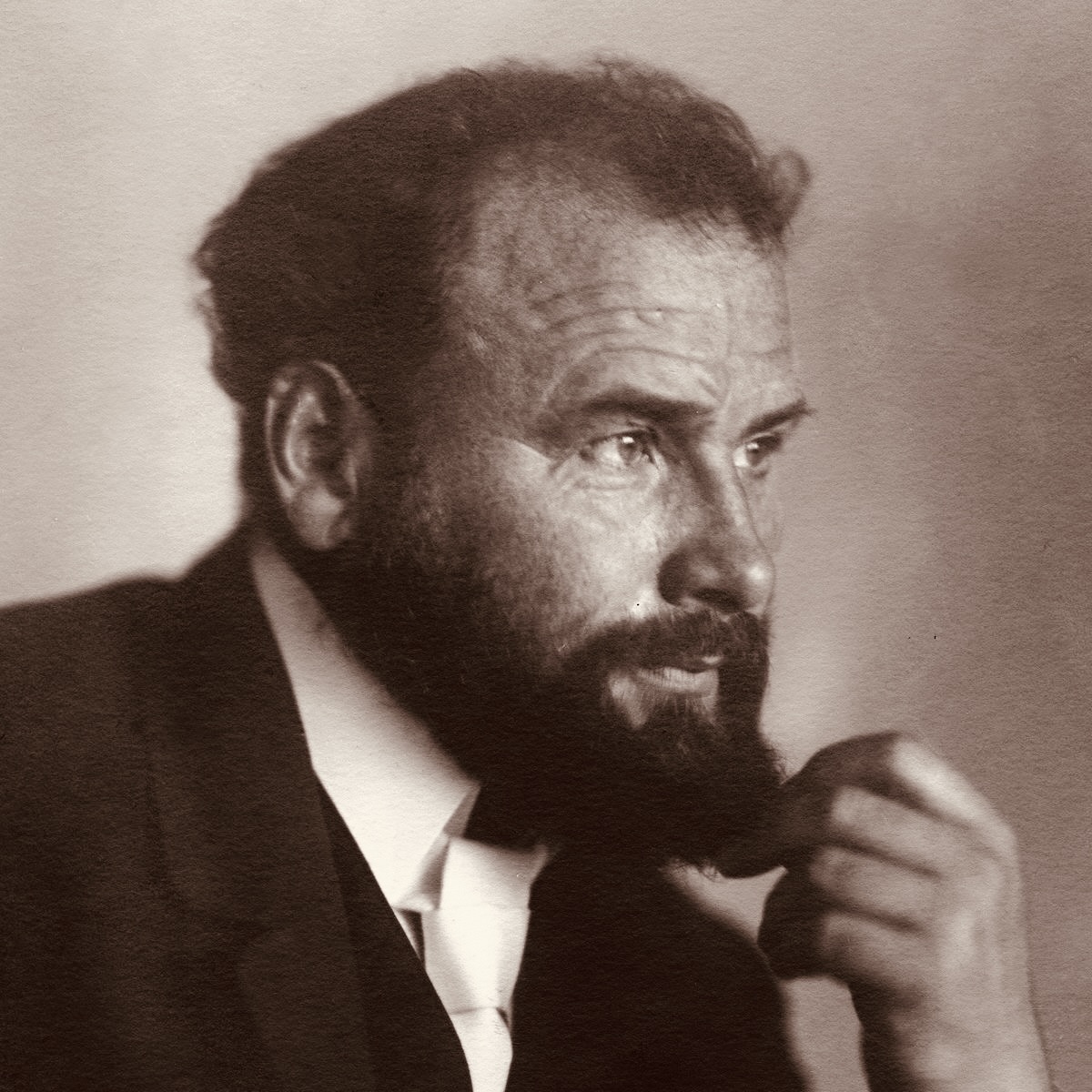 Portrait de Gustav Klimt